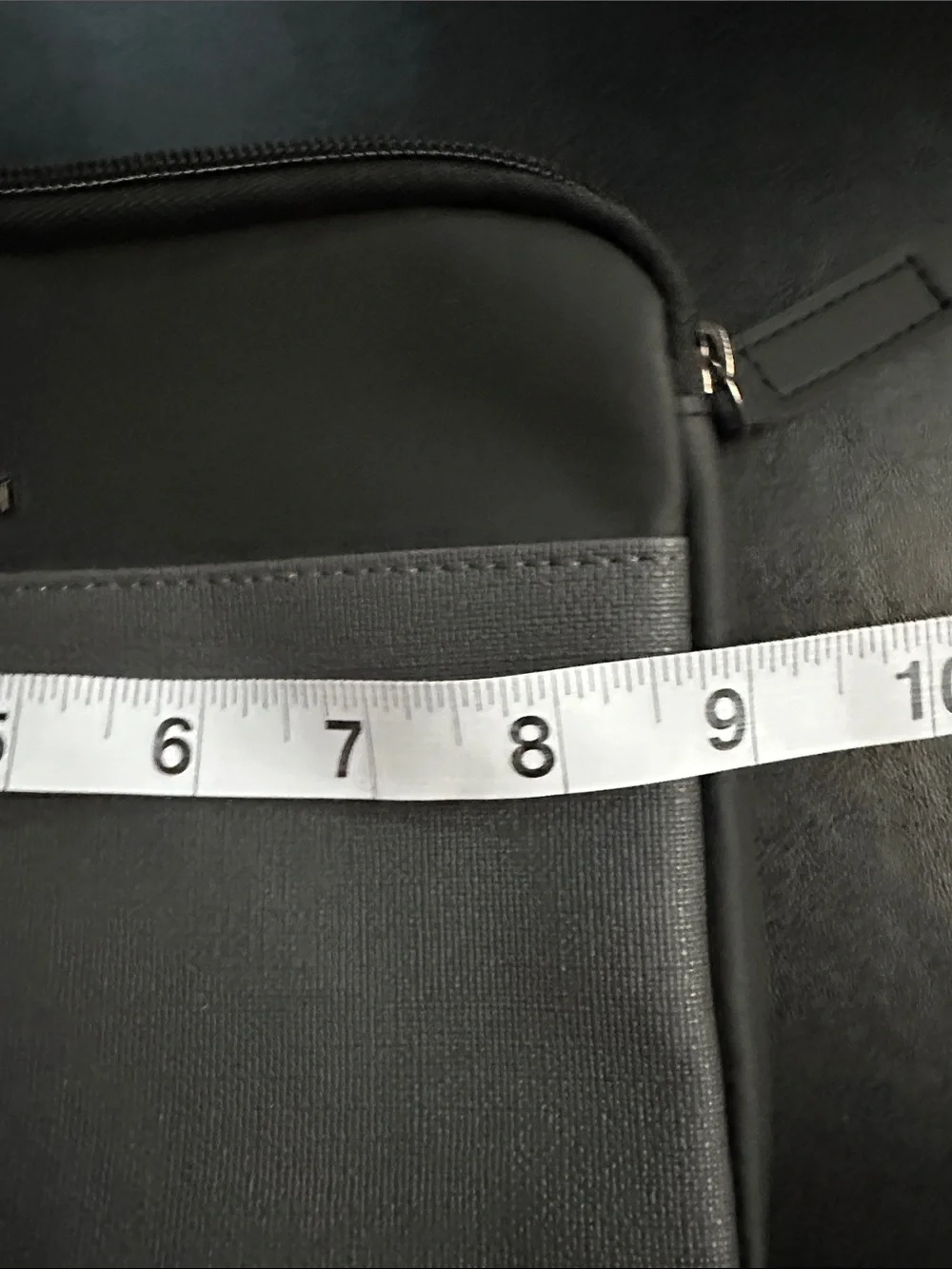 Tumi Men's Gray and Black Travel Toiletry Pouch